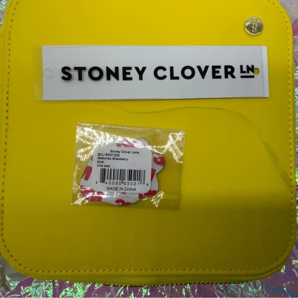 Stoney Clover lane Sketched Strawberry Sticker Patch